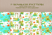 Cheerful Toad, Frog clipart, an Animal Illustration by LukaJreym (Thumbnail 7 of 10)