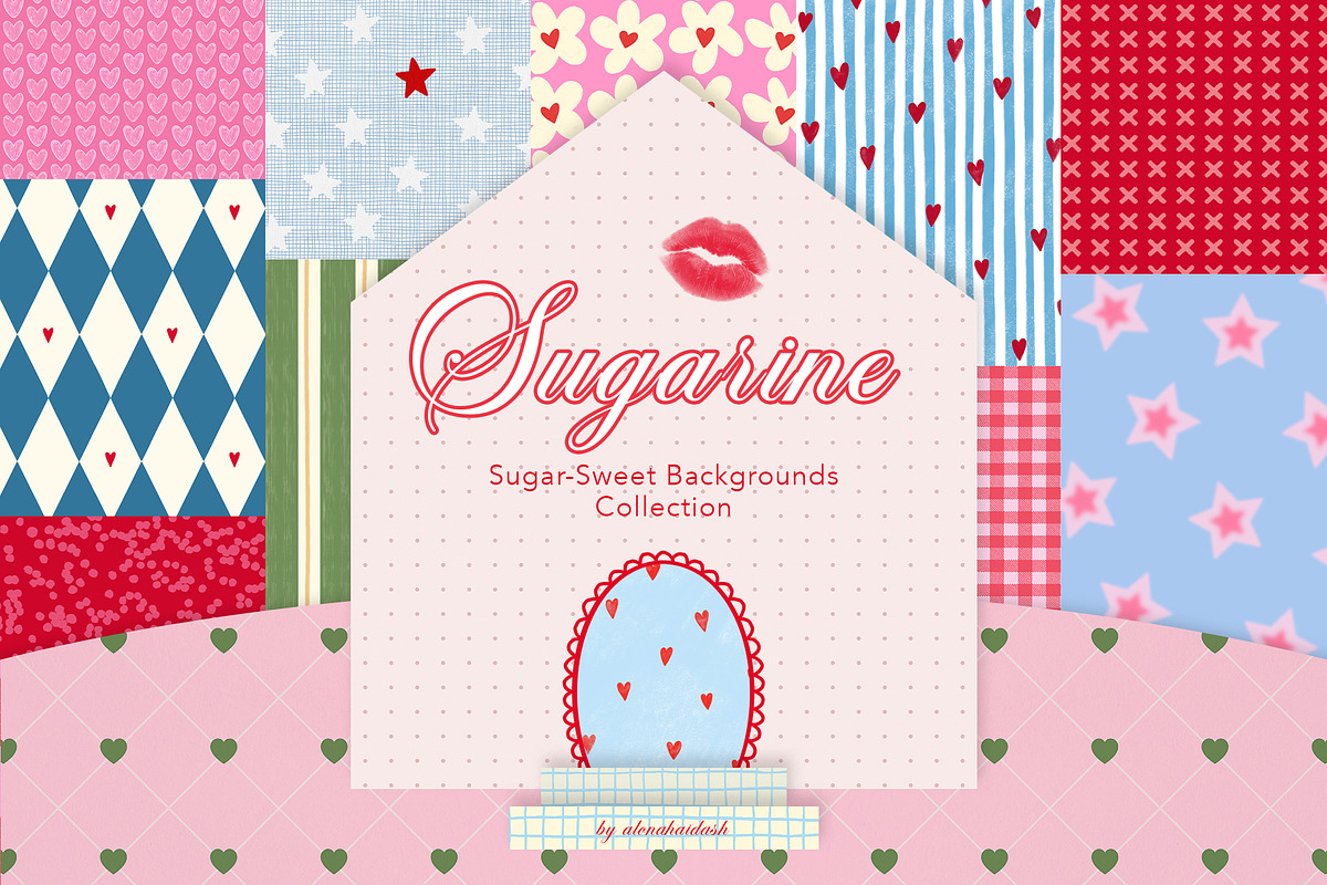 Sugarine Sweet Backgrounds, a Background Graphic by alonahaidash (Photo 14 of 15)