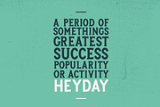 Heyday Font Family, a Serif Font by Hemphill Co (Thumbnail 8 of 8)