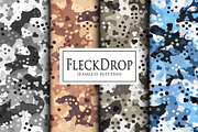 Fleck drop style seamless camouflage, a Pattern Graphic by ArchonDigitalShop (Thumbnail 2 of 7)