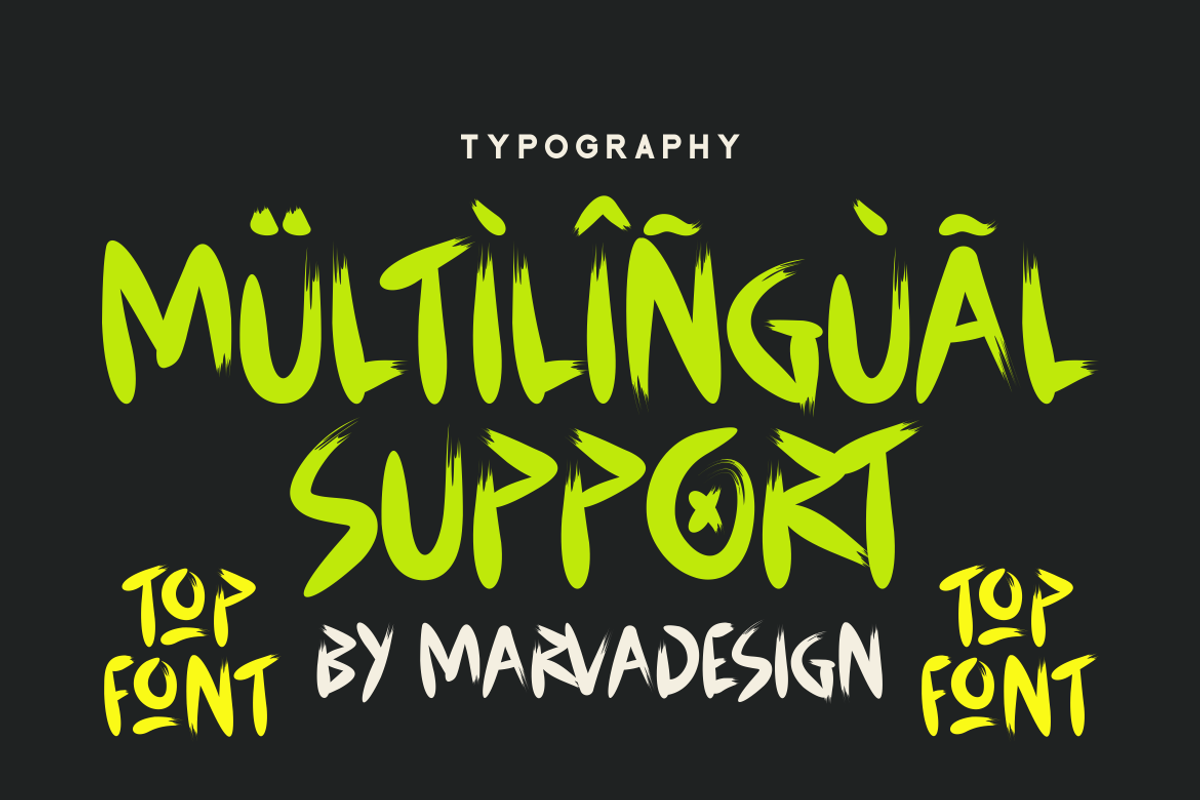 Scratch - A Modern Handbrush Font, a Handwritten Font by Marvadesign (Photo 4 of 7)
