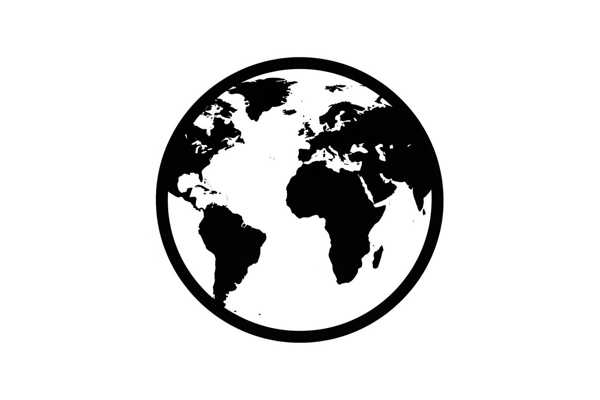 Global Earth World Map Icon Bundle, an Icon by musafir_fashion (Photo 7 of 10)