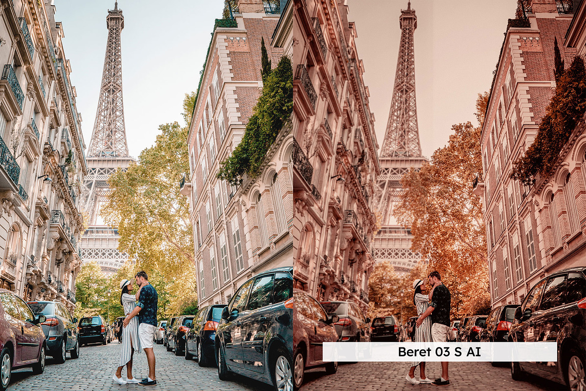 20 Paris Black Lightroom Presets LUT, a Preset Add-On by SparkleStock (Photo 6 of 13)