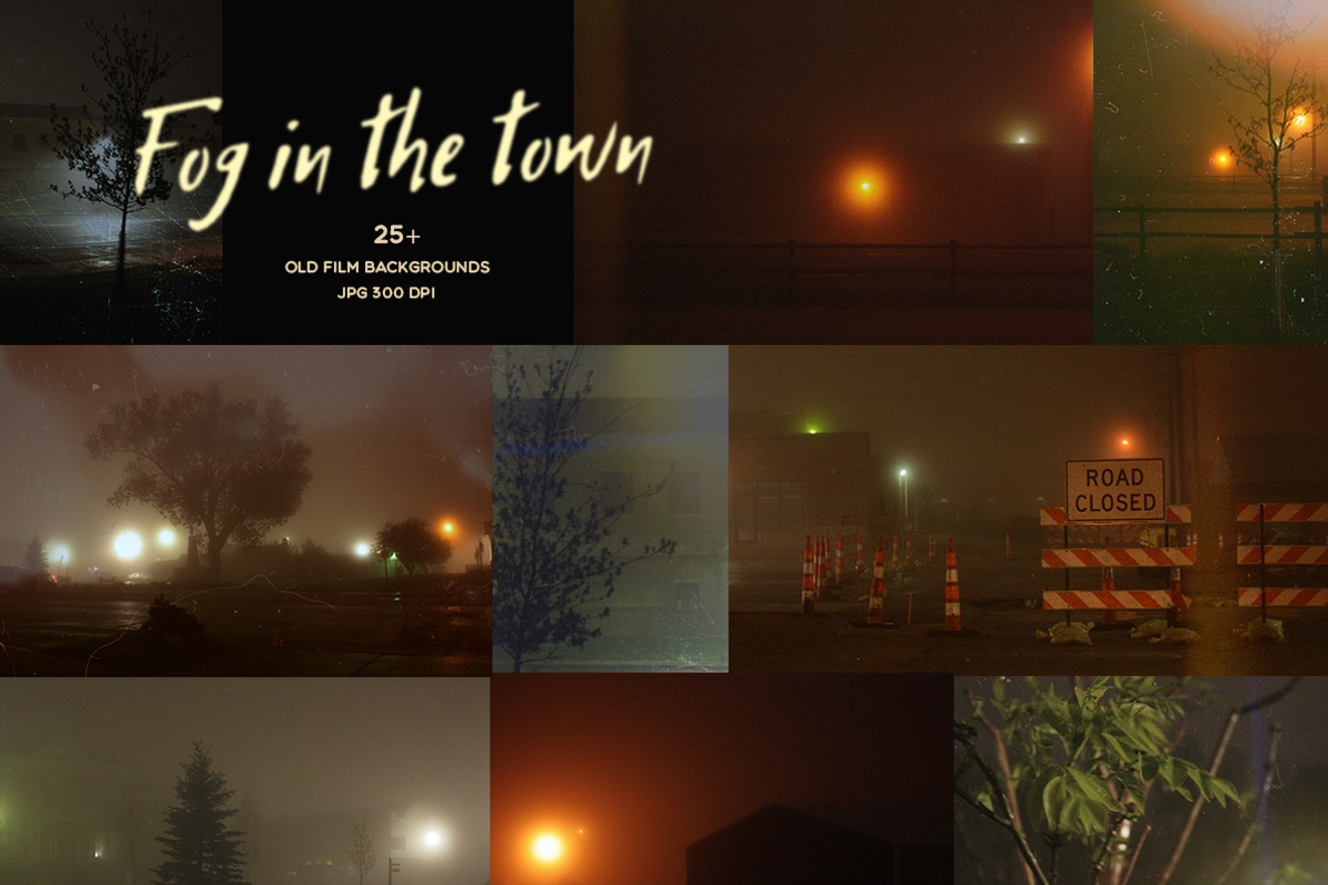 Foggy old film background collection, a Graphic by Vero Arts (Photo 2 of 9)