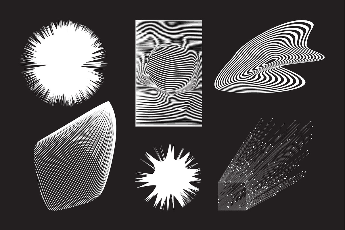 100+ Abstract Vector Shapes, a Background Graphic by Vanzyst (Photo 9 of 17)