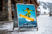Snowboarder's High Jump Stock Photo, a Sports & Recreation Photo by Aura Canyon HQ (Thumbnail 6 of 7)