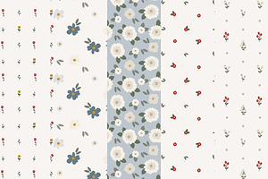 Flower Bundle: Graphics & Patterns