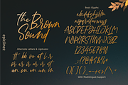 Brown Sound | Stylish Signature, a Script Font by Epiclinez (Thumbnail 5 of 5)