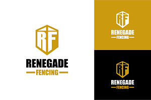 Renegade Fencing Logo, a Branding & Logo Template by zaqilogo