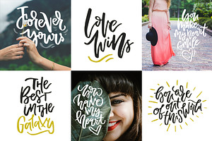 Valentine's Day Lettering Pack