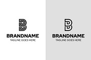 Letters BD or DB Monogram Logo, a Branding & Logo Template by Pray Art Design Studio (Thumbnail 1 of 2)