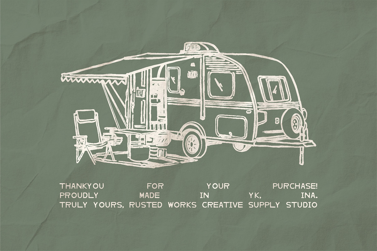 Outdoor Illustration Kit, an Object Illustration by Rusted Works (Photo 8 of 8)