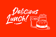 American Lunch · Burger Illustration, a Food Illustration by BluWisp (Thumbnail 5 of 6)
