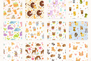 Kids patterns. Bundle patterns., a Pattern Graphic by Lesya Skripak (Thumbnail 3 of 15)