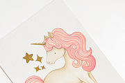 Watercolor Magic Rainbow Unicorn Set, a Decorative Illustration by Carol Lozove (Thumbnail 28 of 74)