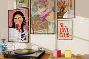 SKYLA | Colorful frame mockup bundle, a Household Mockup by SoleilHomeMockups (Thumbnail 2 of 15)