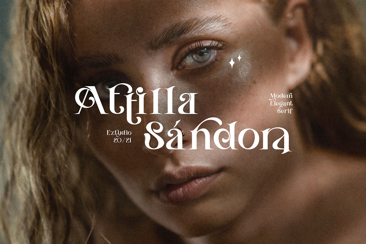 Attilla Sándora, a Handwritten Font by Eztudio (Photo 1 of 15)