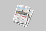 Newspaper Mockup, a Flyer Template by graphictime (Thumbnail 2 of 12)