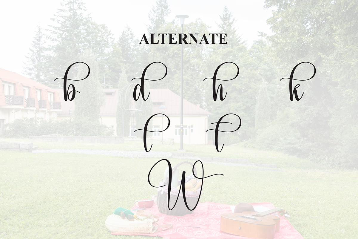 Weekend | Script Font, a Handwritten Font by Scratchones (Photo 8 of 9)