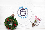 Snowmie - A Cute Winter Display Font, a Font by CraftlabSVG (Thumbnail 7 of 7)