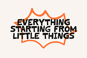 HF Bigcuat Bold, a Handwritten Font by 24Design Studios (Thumbnail 10 of 11)