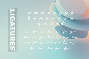Vartigo Script, a Script Font by khurasan (Thumbnail 8 of 9)