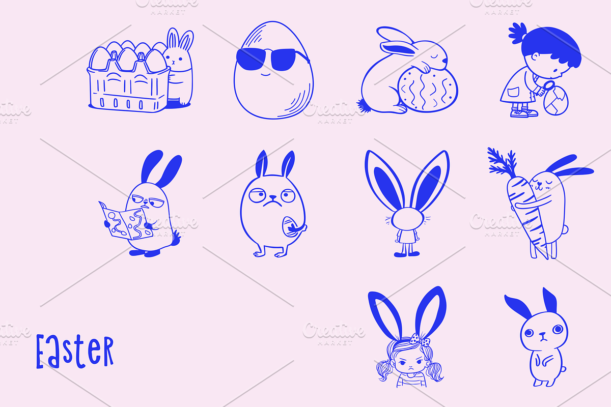 1001 Cute Doodles Bundle, an Object Illustration by Danil Polshin (Photo 21 of 65)