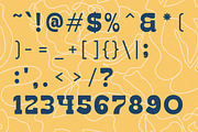 Jocked - Fun Retro Display Font, a Font by Glyphminds Studios (Thumbnail 11 of 13)