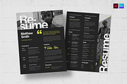 CV Resume, a Resume Template by BrandPacks (Thumbnail 1 of 5)