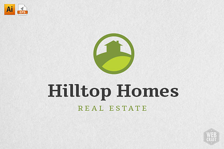 Hilltop Homes Real Estate Logo