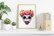 Kawaii Halloween Clipart Bundle, an Illustration by Canvas Craft (Thumbnail 7 of 8)