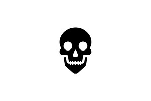 Detailed Skull Icon Vector, a Decorative Illustration by Vectorium Studio