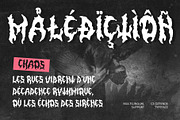 CS Oztende – Black Metal Font, a Blackletter Font by Craft Supply Co. (Thumbnail 6 of 8)
