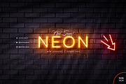 Neon YouTube Channel Art, a Social Media Template by Andrew Skoch Design (Thumbnail 2 of 4)