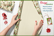 Complete Vintage Christmas Graphics, a Seasonal Illustration by French Kiss Collections (Thumbnail 17 of 28)