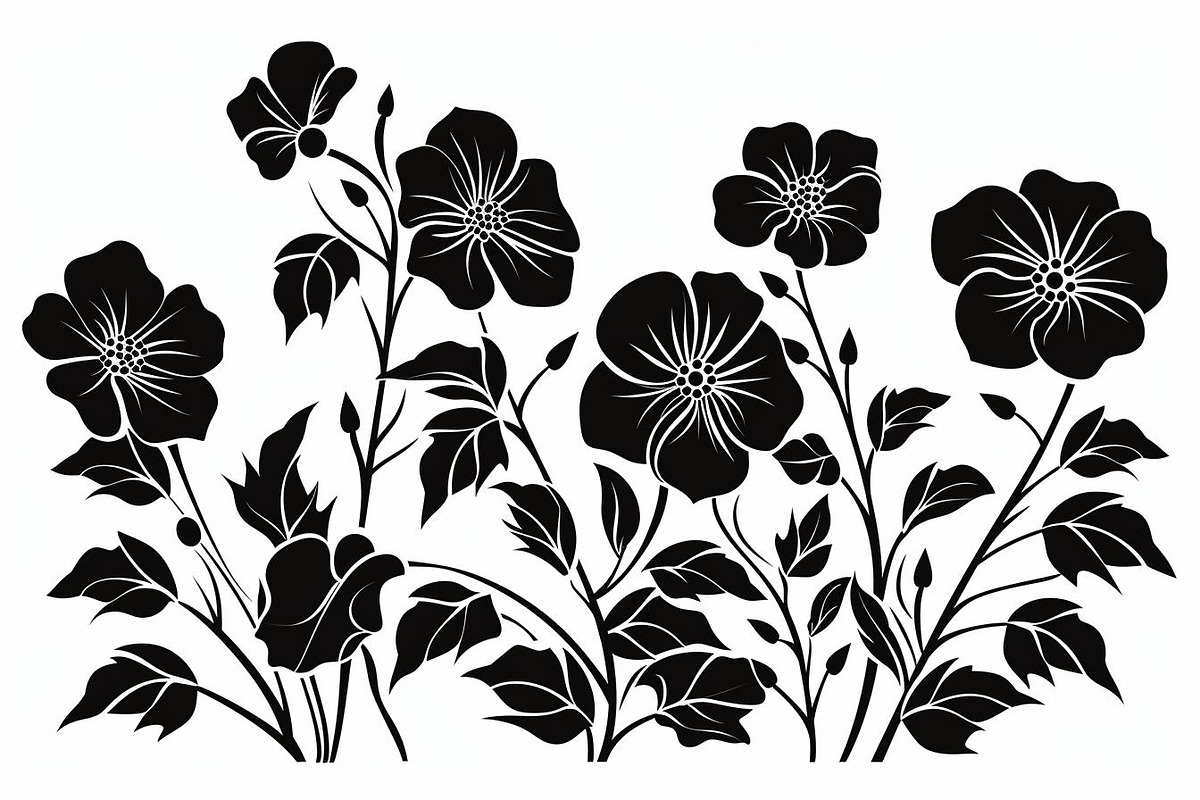 Floral Border & Frame Laser Cut Bund, an Object Graphic by jahid234 (Photo 10 of 11)