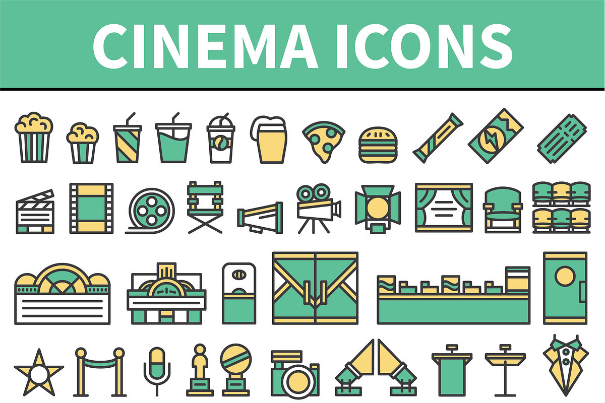 Cinema / Movie / Theater / Film Icon, an Icon by SLTFNDRY (Photo 1 of 3)