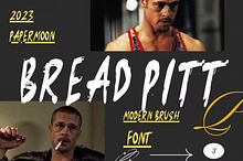 Bread Pitt: Modern Brush Font