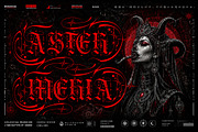 Dread Gothic Typeface, a Blackletter Font by alit design (Thumbnail 16 of 22)