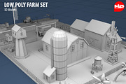Low Poly Farm Set, an Architecture 3D Model by multimedia4ds (Thumbnail 5 of 10)