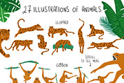 Run To The Jungle, an Animal Illustration by Annakniaz (Thumbnail 2 of 11)