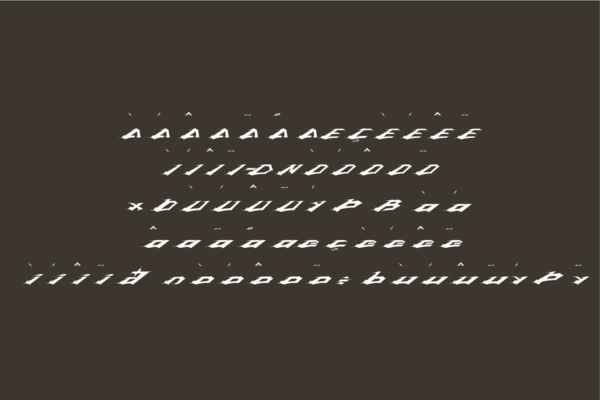 BRACING Headline Racing font, a Script Font by WAP (Photo 5 of 5)
