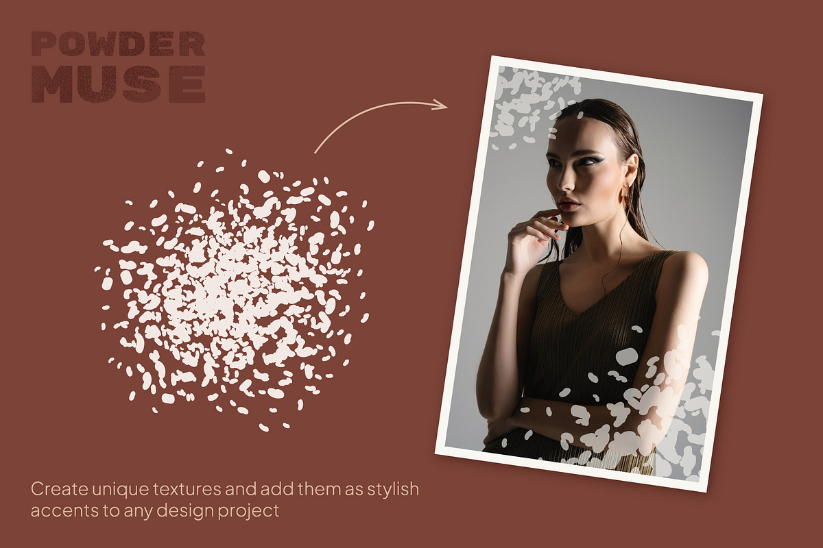 POWDER MUSE: illustrator brushes, a Brush Add-On by IuliiaSavko (Photo 8 of 9)