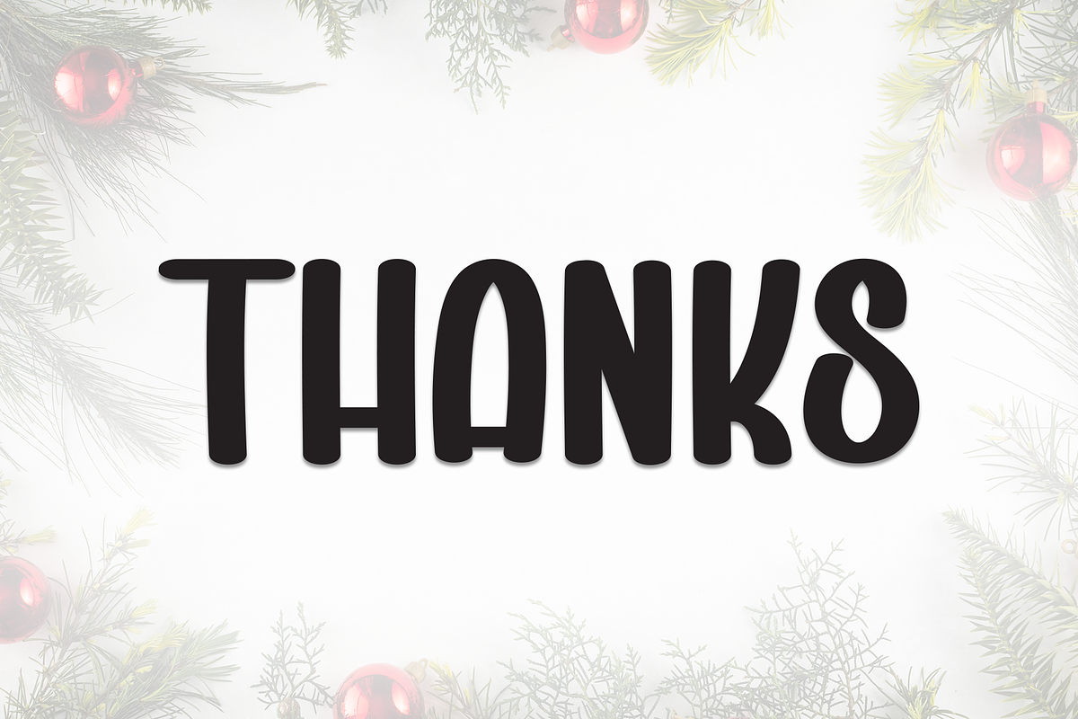 December Christmas | Script Font, a Script Font by Scratchones (Photo 8 of 8)