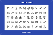Orthopedics icons, an Outline Icon by Wencory (Thumbnail 1 of 2)