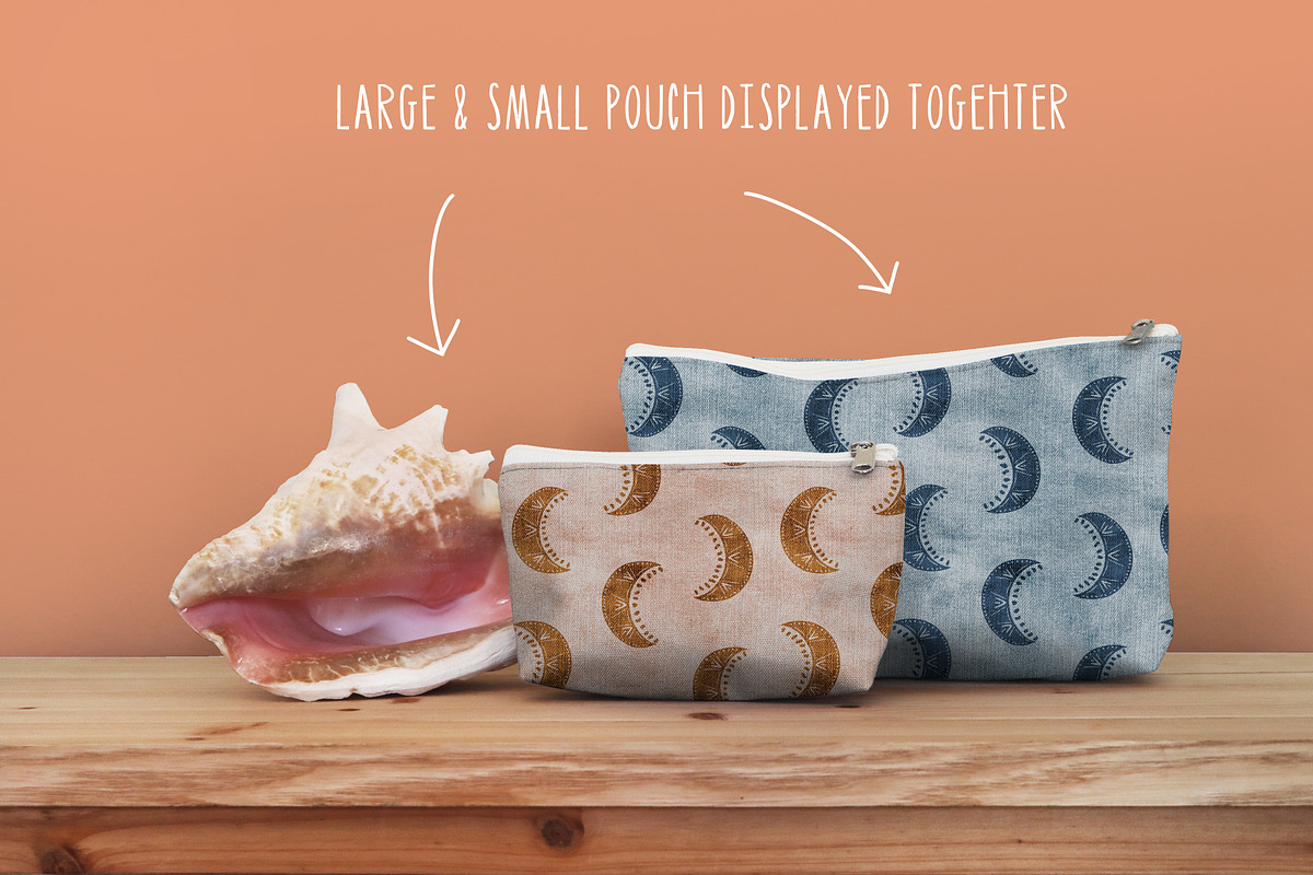 Zip Pouch Mock Up, a Product Mockup by Schatzi Graphik (Photo 3 of 8)