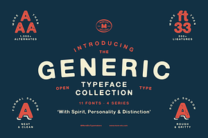 Generic Typeface Collection