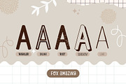 Fox Amazing : 5 Font Styles, a Handwritten Font by Fox7 By Rattana (Thumbnail 2 of 14)