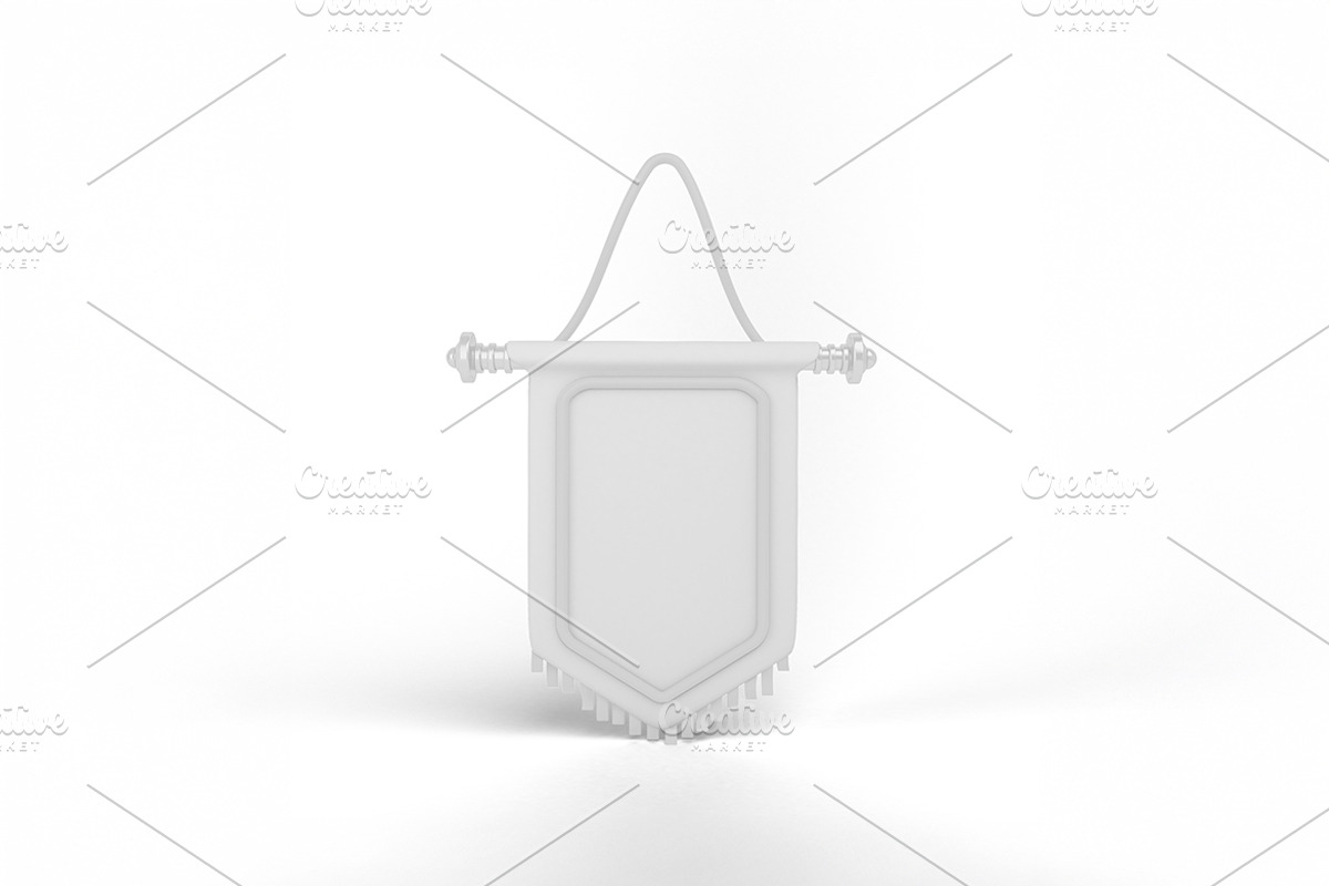 Flag Banner Mockup, an Advertising Mockup by Qaleb Studio (Photo 2 of 2)