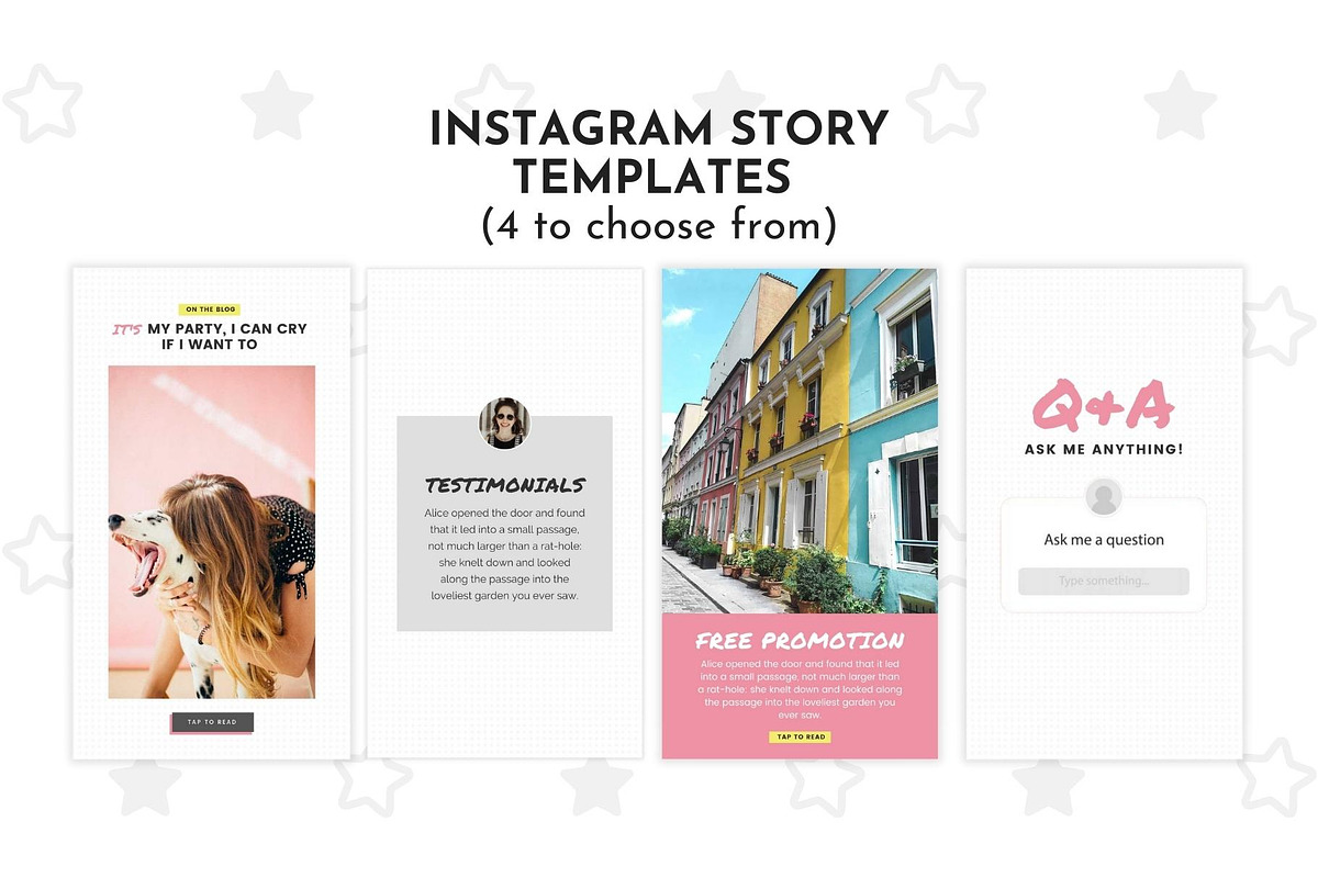 Instagram Template Cute Canva, a Social Media Template by ltsdesigns (Photo 3 of 4)